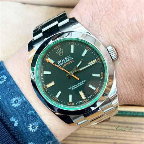 rolex milgauss usato con datario e certificato|Orologi Rolex Milgauss usati su Chrono24.